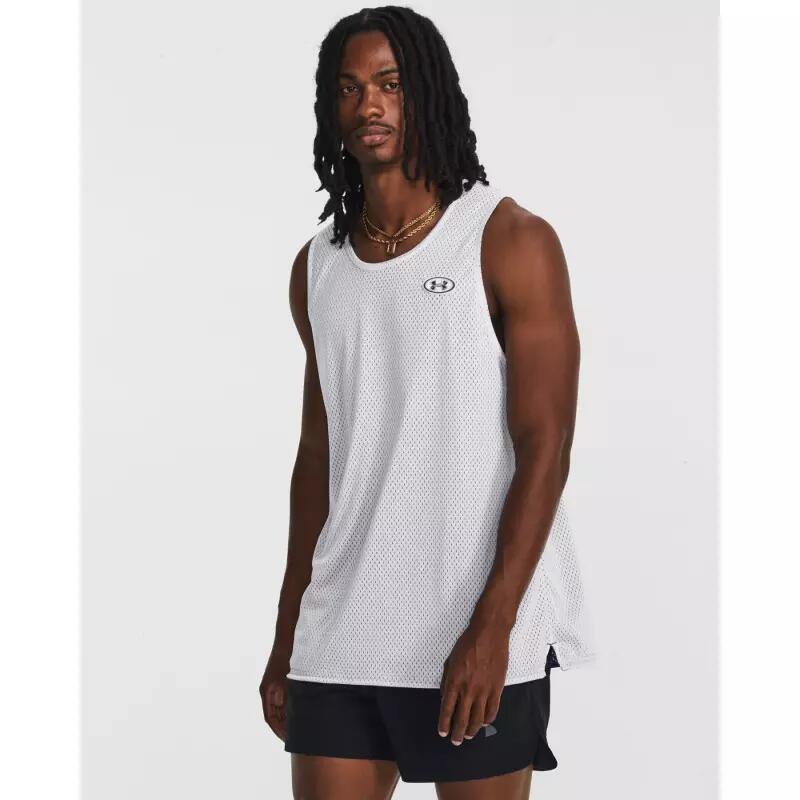 Débardeur Under Armour Baseline Reversible Bleu pour homme 5/5