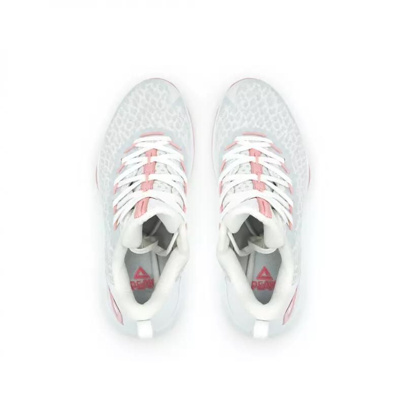 Chaussure de Basketball Peak Snake Blanc Rose