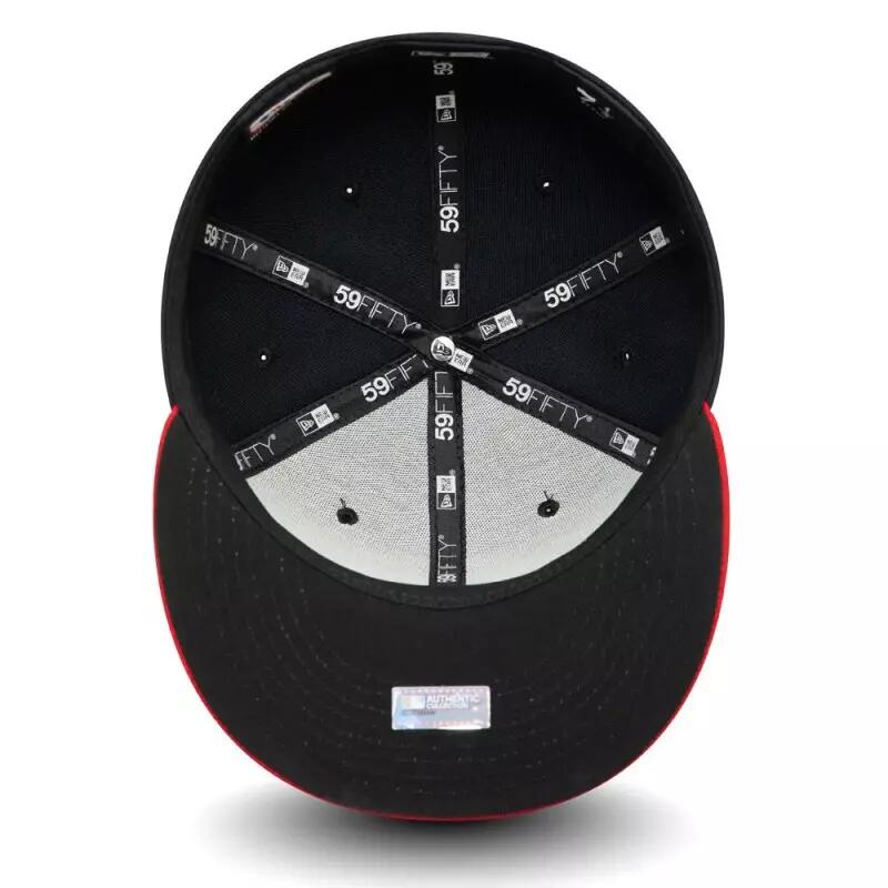 Casquette MLB Cleveland Indians New Era Authentic Performance 59fifty Bleu 3/3