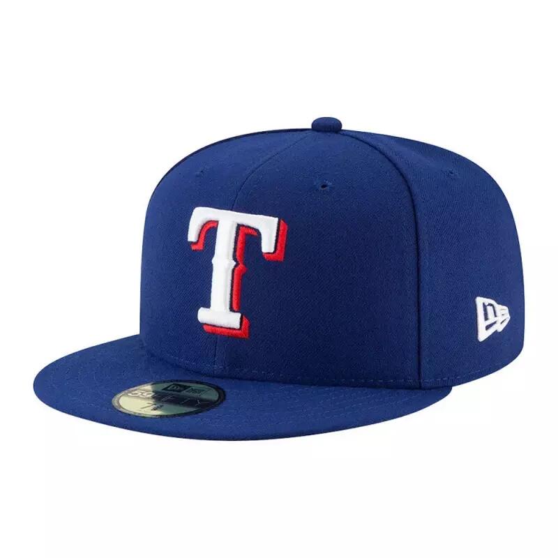 Casquette MLB Texas Rangers New Era authentic performance 59fifty Bleu 1/3