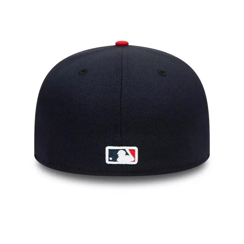 Casquette MLB Cleveland Indians New Era Authentic Performance 59fifty Bleu 2/3