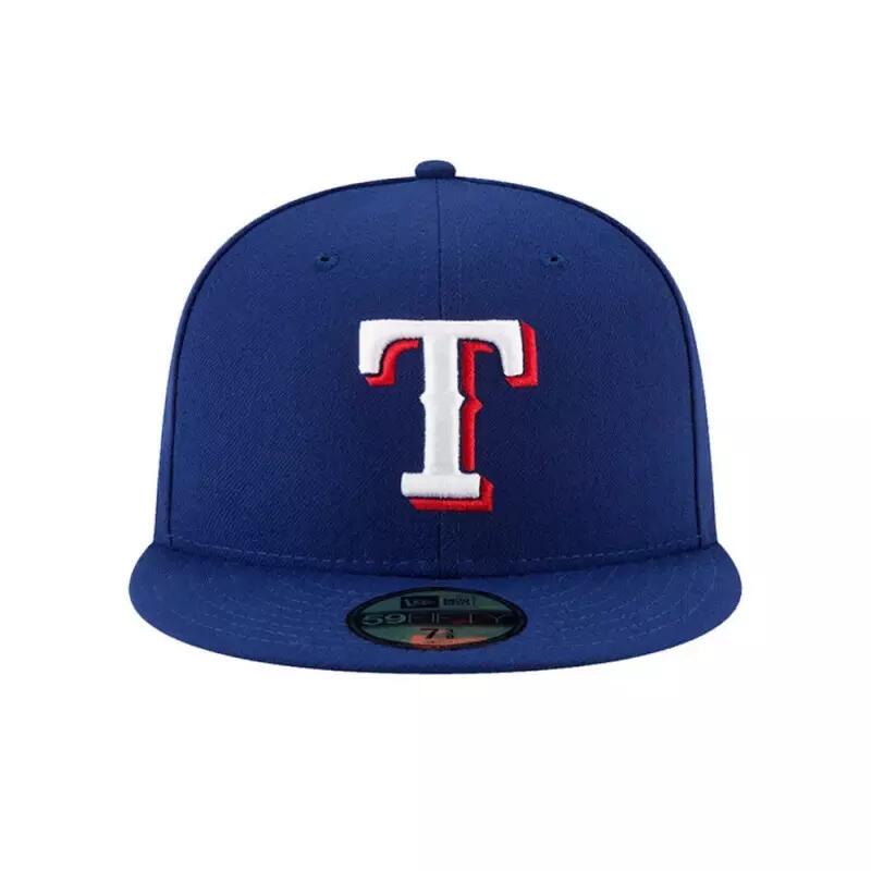 Casquette MLB Texas Rangers New Era authentic performance 59fifty Bleu 2/3