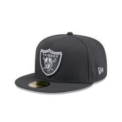 Casquette NFL Las Vegas Raiders New Era Draft 24 59Fifty Gris