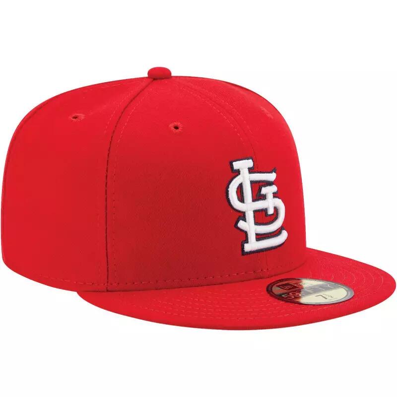 Casquette MLB Saint Louis Cardinals New Era Authentic Collection 59fifty rouge 2/3