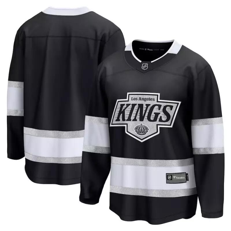 Maillot NHL Los Angeles Kings Fanatics Breakaway Home Noir 3/3