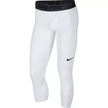 Legging de compression Nike Pro 3/4 Basketball Tights blanc pour homme -Nike