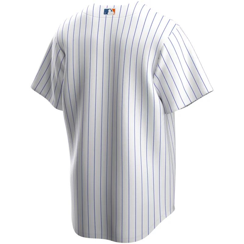 Maillot de Baseball MLB New York Mets Nike Replica Home Blanc pour Homme 2/2