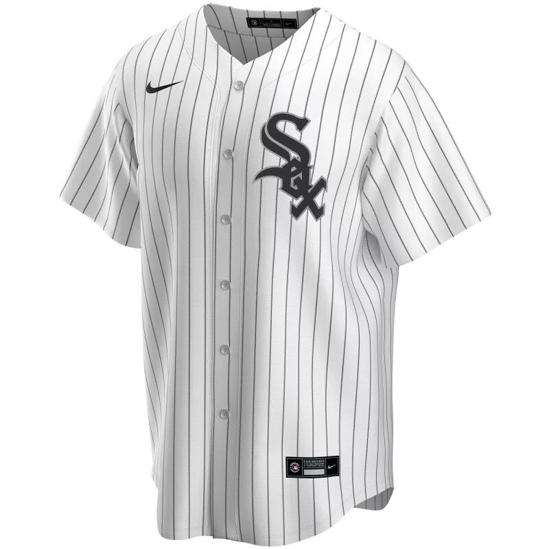 Maillot de Baseball MLB Chicago White Sox Nike Replica Home Blanc pour Enfant 1/2