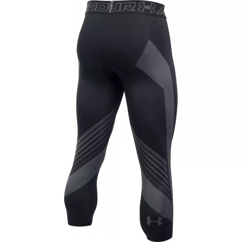 Legging de compression 3/4 Under Armour Supervent 2.0 noir 2/3