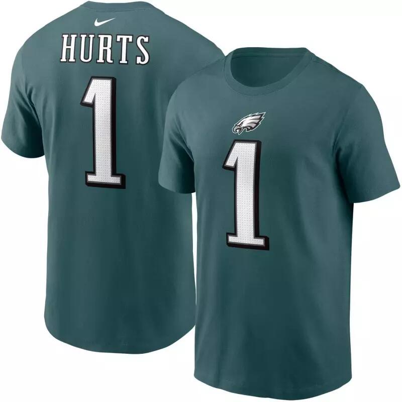 T-shirt NFL Jalen Hurts Philadelphia Eagles Nike player Vert
