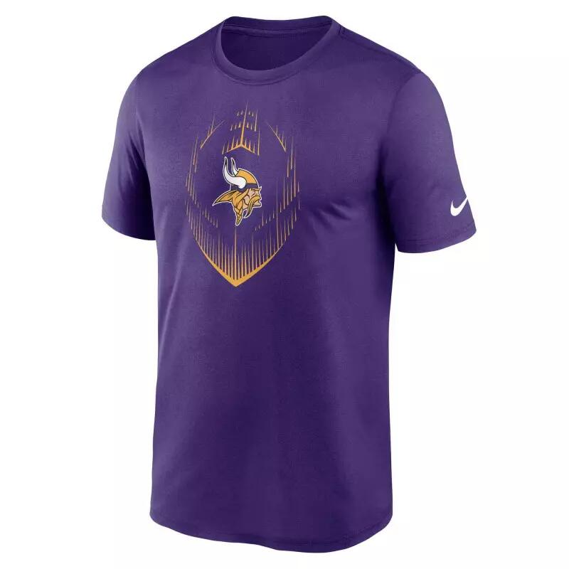 T-shirt NFL Minnesota Vikings Nike Recycled Legend Violet 1/2