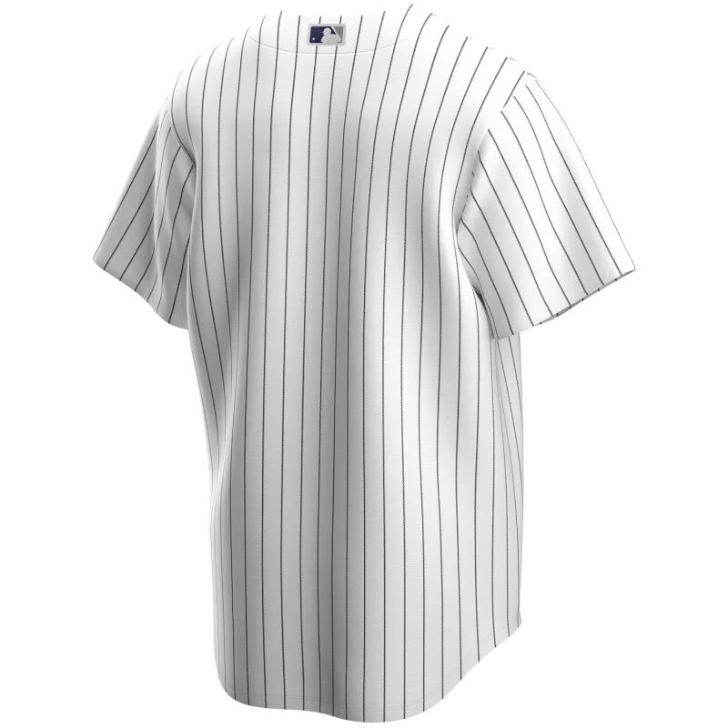 Maillot de Baseball MLB New York Yankees Nike Replica Home Blanc pour Homme 2/2