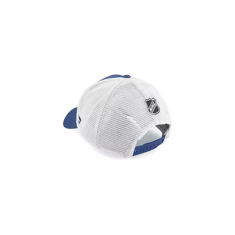 Casquette NHL Edmonto Oilers Fanatics Authentic Pro Rink Trucker Bleu