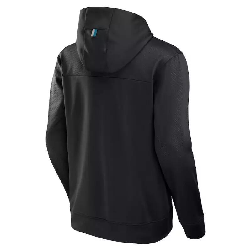 Sweat à capuche NHL San Jose Sharks Fanatics Defender Noir 2/2
