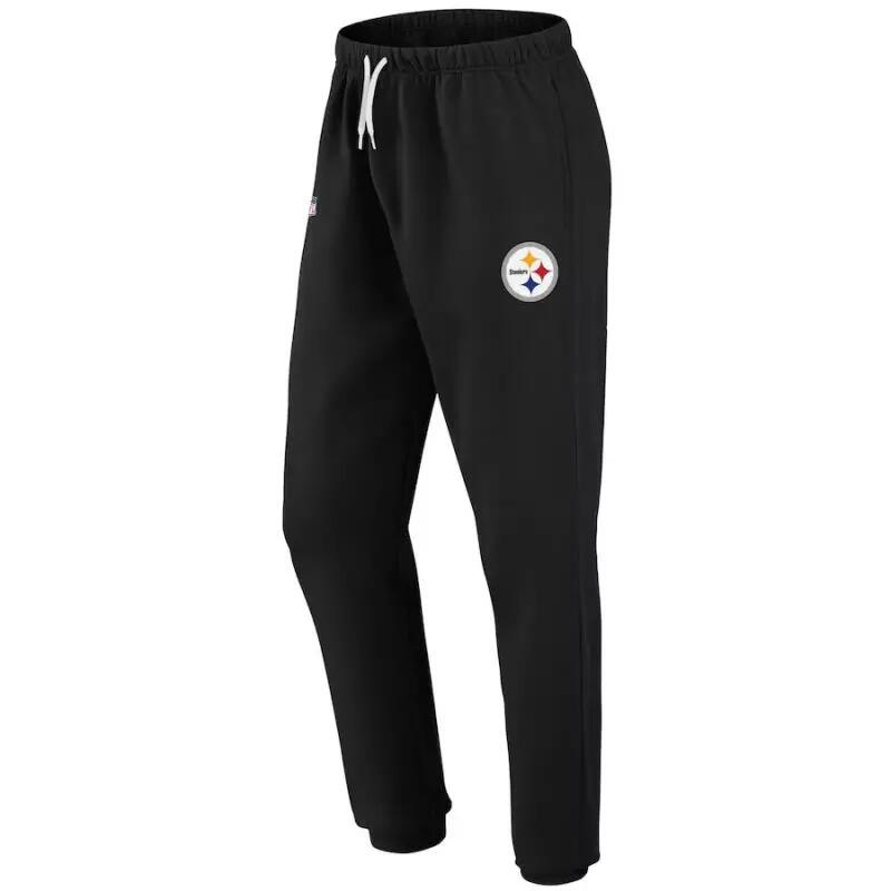 Ensemble Survêtement NFL Pittsburgh Steelers Fanatics Tracksuit Noir 5/5