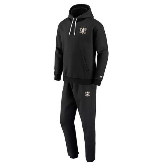 Ensemble Survêtement NHL Anaheim Ducks Fanatics Tracksuit Noir -Fanatics