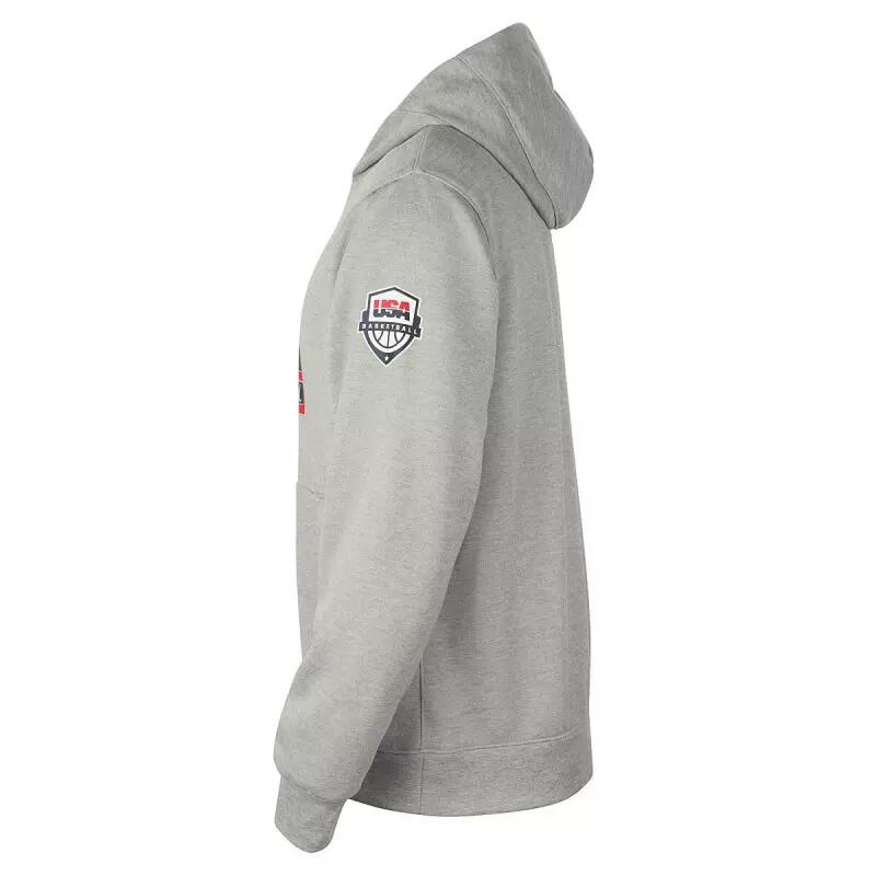 Sweat à capuche Nike Team USA JO 2024 Gris Pour junior 3/3
