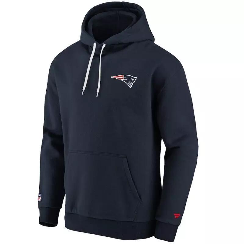 Ensemble Survêtement NFL New England Patriots Fanatics Tracksuit bleu marine 3/5