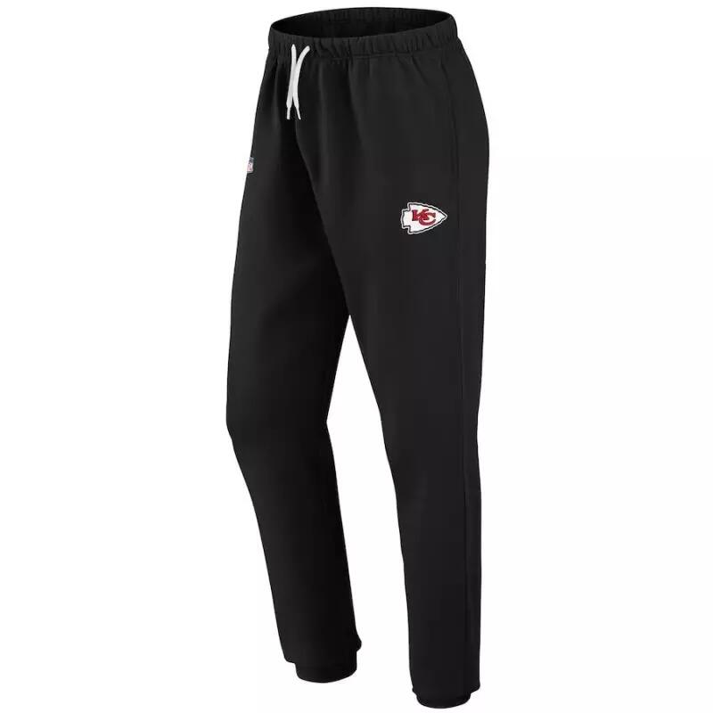 Ensemble Survêtement NFL Kansas City Chiefs Fanatics Tracksuit Noir 5/5