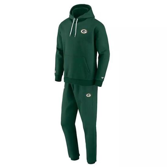 Ensemble Survêtement NFL Greenbay Packers Fanatics Tracksuit Vert -Fanatics