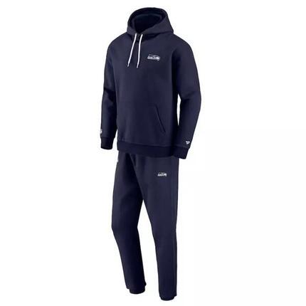 Ensemble Survêtement NFL Seattle Seahawks Fanatics Tracksuit bleu marine -Fanati