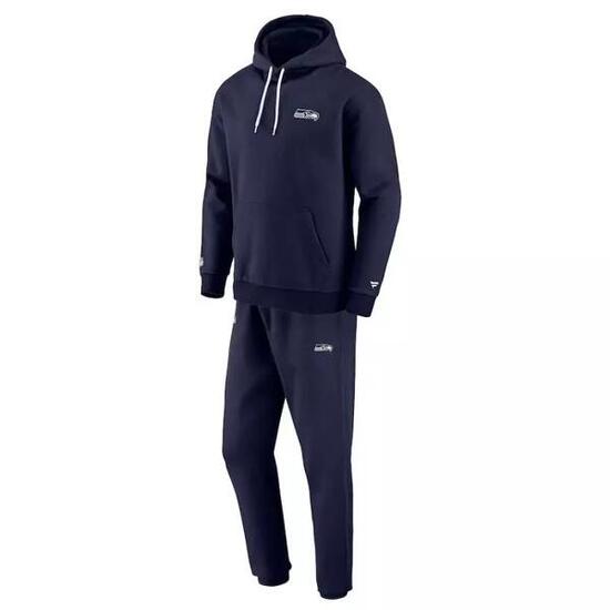 Ensemble Survêtement NFL Seattle Seahawks Fanatics Tracksuit bleu marine -Fanati