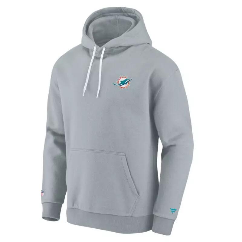 Ensemble Survêtement NFL Miami Dolphins Fanatics Tracksuit Gris 5/5