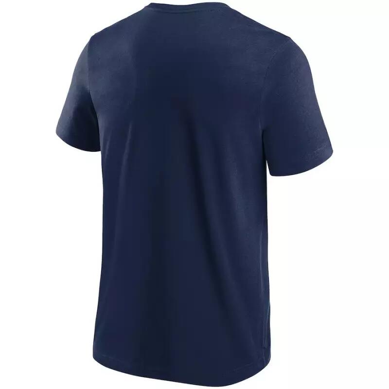 T-shirt NHL Edmonto Oilers Fanatics Primary Logo bleu marine 2/2