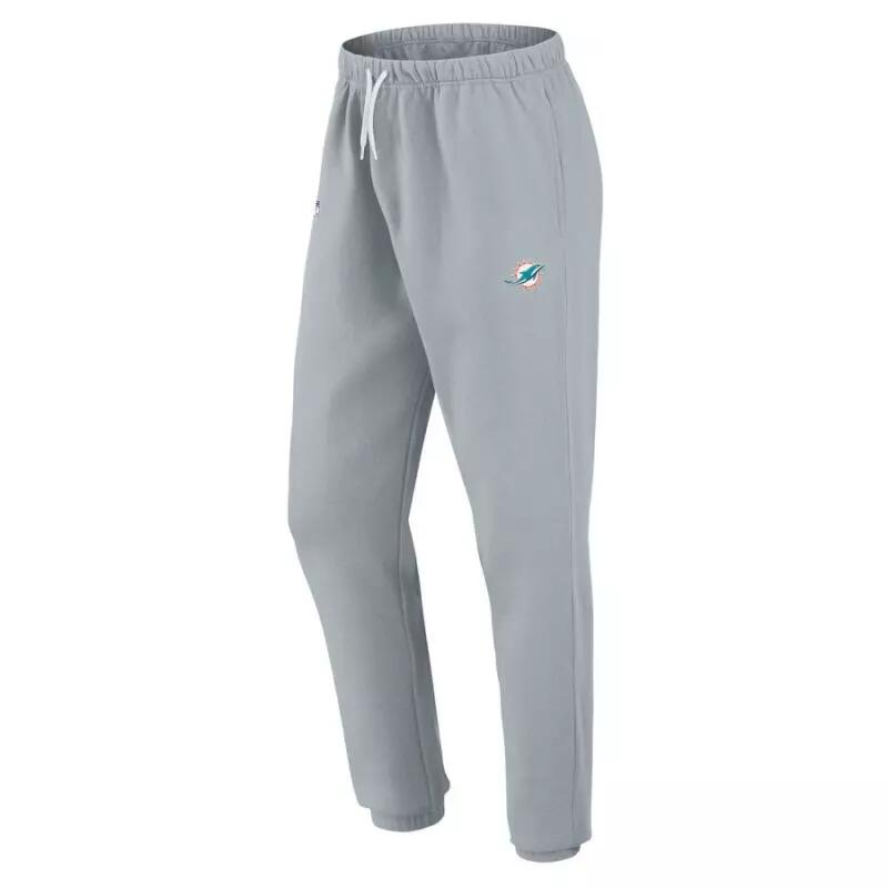 Ensemble Survêtement NFL Miami Dolphins Fanatics Tracksuit Gris 3/5