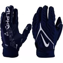 Gants de Football Américain Nike Superbad 6.0 Bleu marine