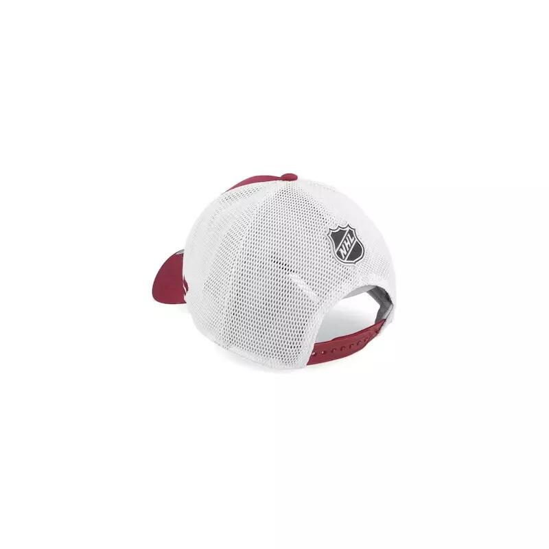 Casquette NHL Colorado Avalanche Fanatics Authentic Pro Rink Trucker Rouge 3/3