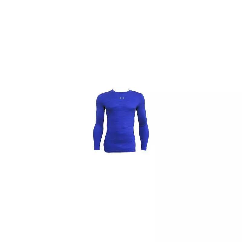 Maillot de compression à manches longues Under Armour ColdGear twist Bleu 1/1