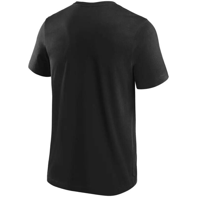 T-Shirt MLB Miami Marlins Fanatics Mid Essentials Crest Noir pour Homme 2/3