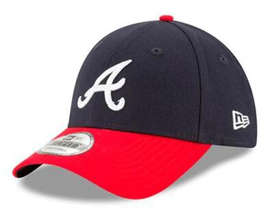 New era de liga mlb cap team atlanta braves
