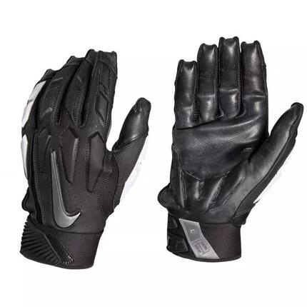 Gants de Football Américain Nike D-Tack 6.0 Noir pour Linemen -Nike
