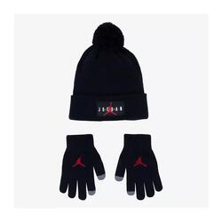 Bonnet et gants Jordan Noir pour enfant