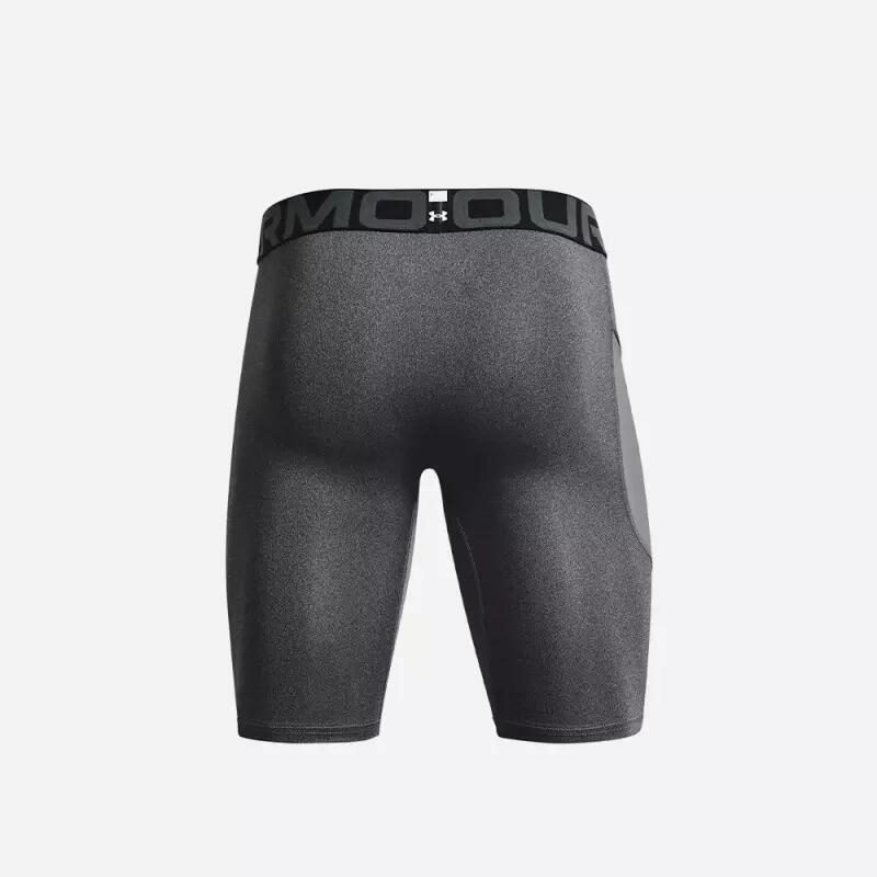 Short de compression Long Under Armour Heatgear 3.0 Gris 2/6