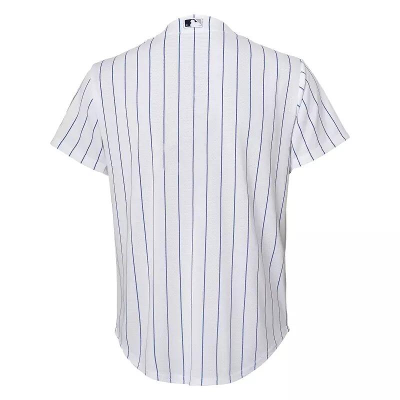 Maillot de Baseball MLB New-York Yankees Nike Replica Home Blanc pour Enfant 4/5