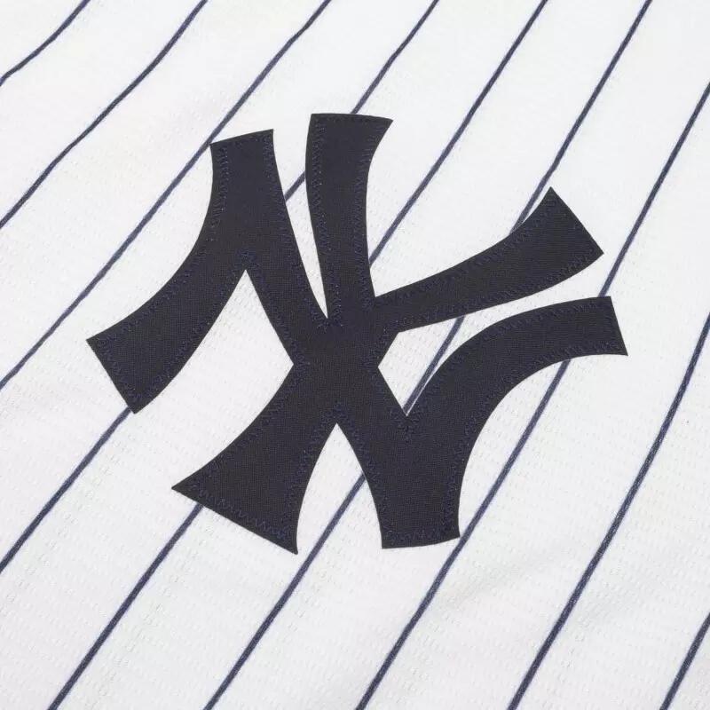 Maillot de Baseball MLB New-York Yankees Nike Replica Home Blanc pour Enfant 5/5
