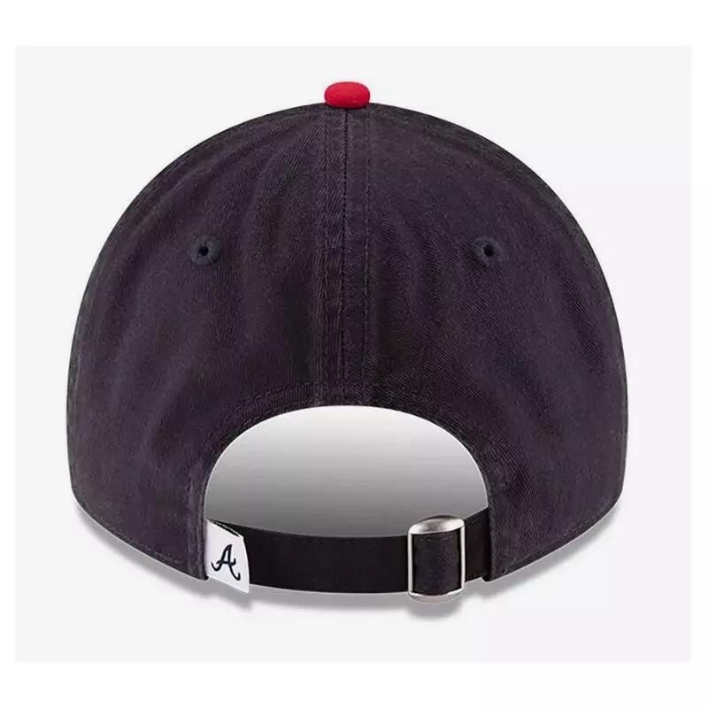 Casquette MLB Atlanta Braves New Era Core Classic 9TWENTY Bleu marine 2/4