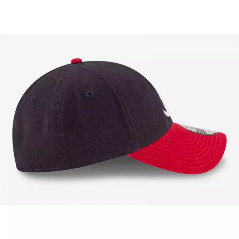 Casquette MLB Atlanta Braves New Era Core Classic 9TWENTY Bleu marine 3/4