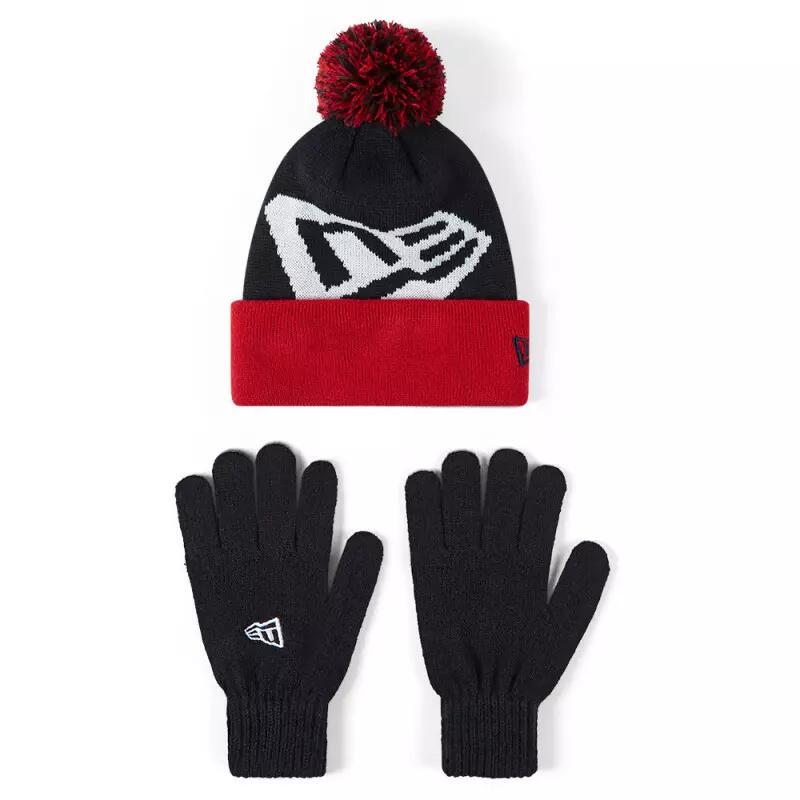 Bonnet et gants New era Bleu marine pour enfant 1/1