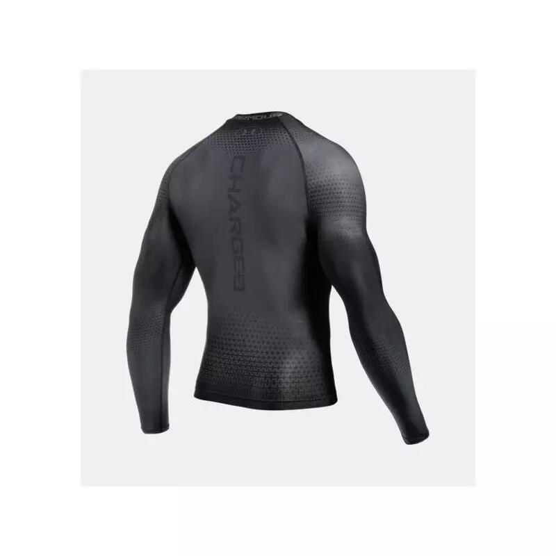 Maillot de compression manches longues Under Armour Recharge Gris 2/2