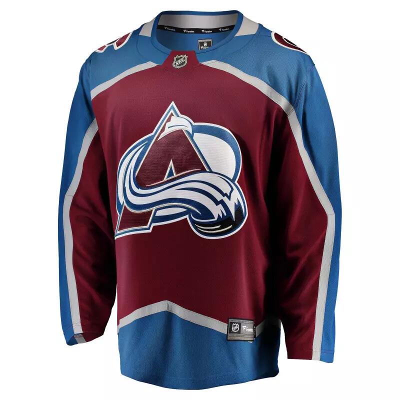 Maillot NHL Colorado Avalanche Fanatics Breakaway Home Bleu