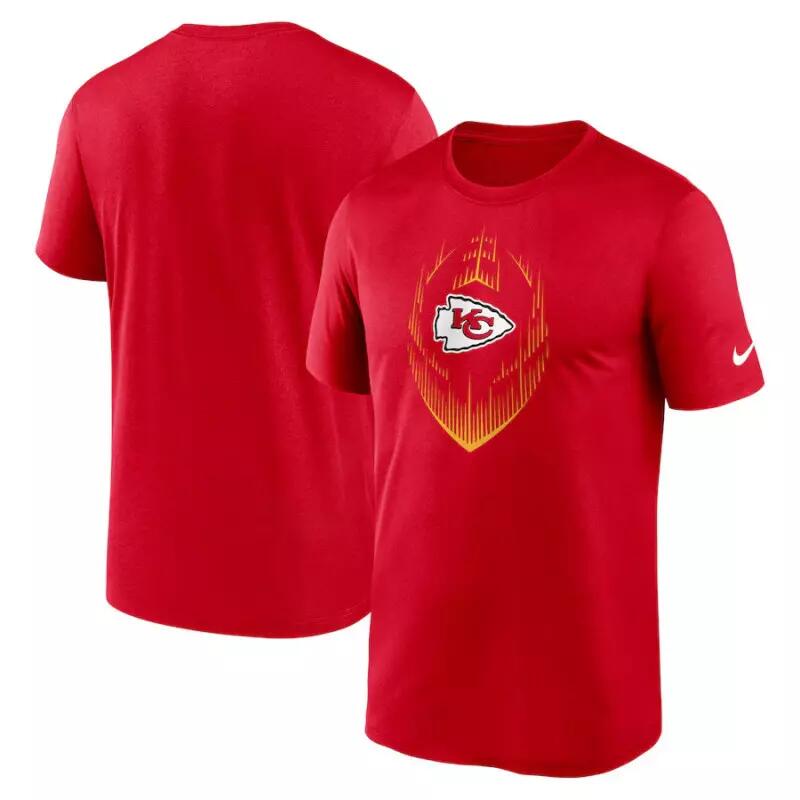 T-shirt NFL Kansas City Chiefs Nike Recycled Legend Rouge 3/3