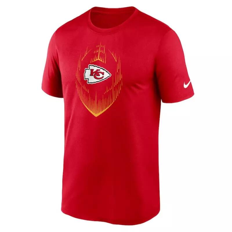 T-shirt NFL Kansas City Chiefs Nike Recycled Legend Rouge 1/3