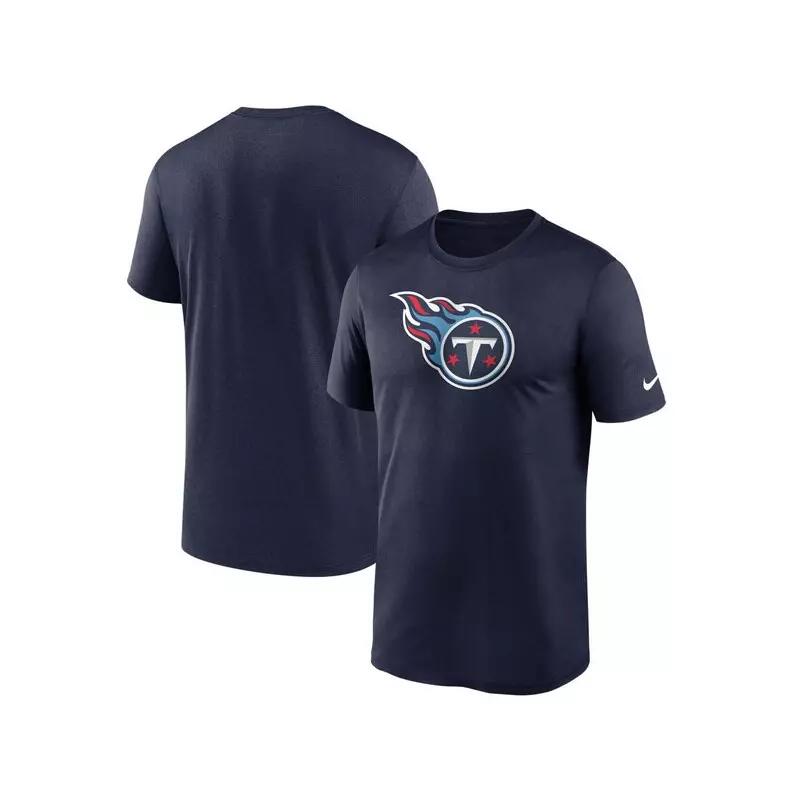 T-Shirt NFL Tennessee Titans Nike Team Logo Bleu marine