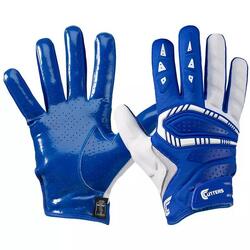 Gants de Football américain Cutters The Gamer Bleu