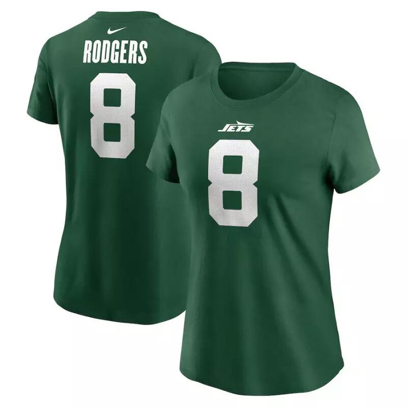 T-shirt NFL Aaron Rodgers New York Jets Nike player Vert