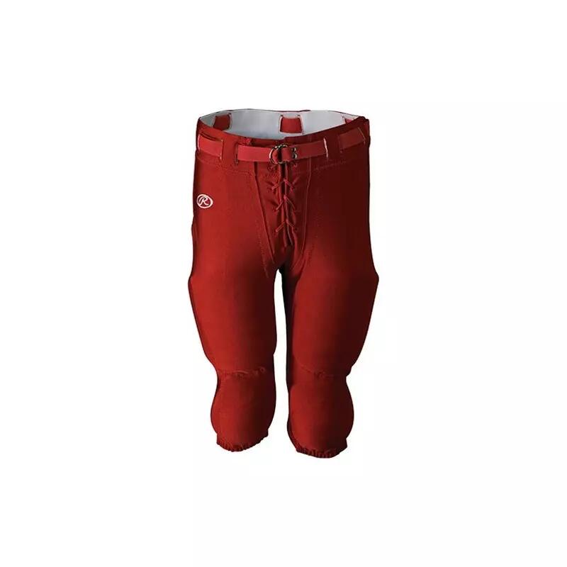 Pantalon de Football Americain Rawlings rouge pour adulte 1/1
